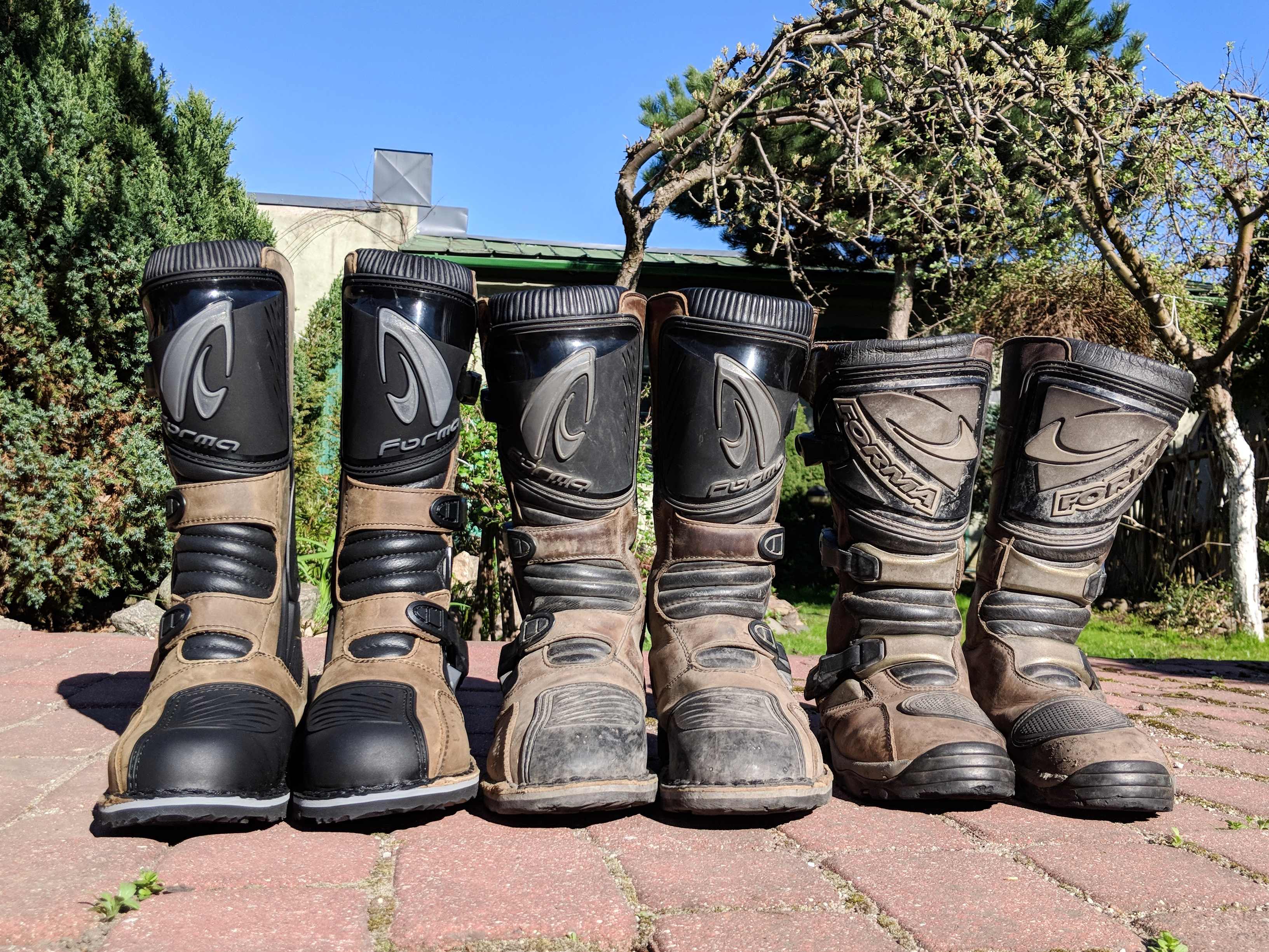 Forma Boots. years later On Her Bike